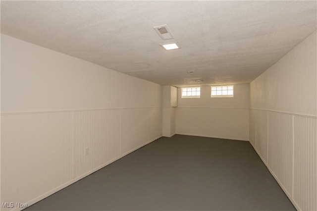 21304 Watson Rd, Maple Heights, OH 44137 - basement with a wainscoted wall