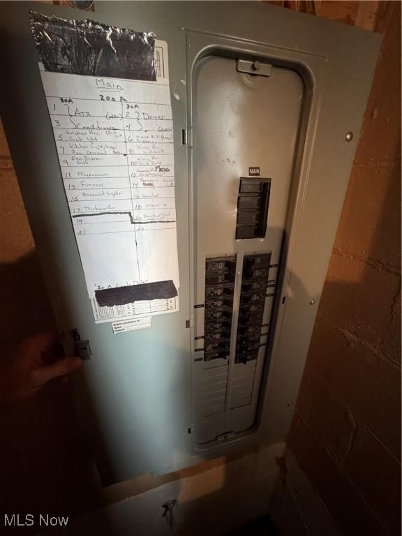 3868 Adams Ave, Shadyside, OH 43947 - utility room featuring electric panel
