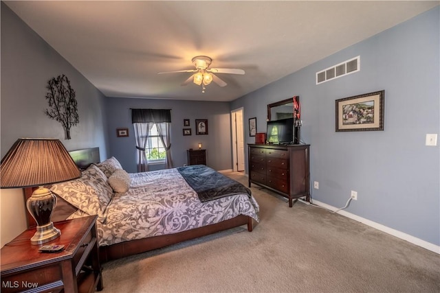 785 Cambridge Ct, Kent, OH 44240 - bedroom featuring carpet floors and a ceiling fan
