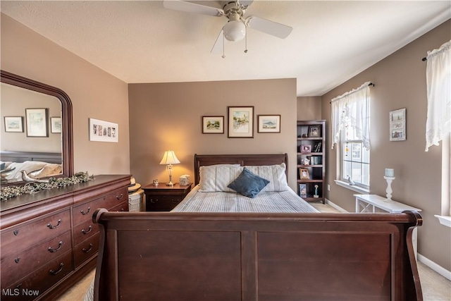 785 Cambridge Ct, Kent, OH 44240 - bedroom featuring light colored carpet and a ceiling fan