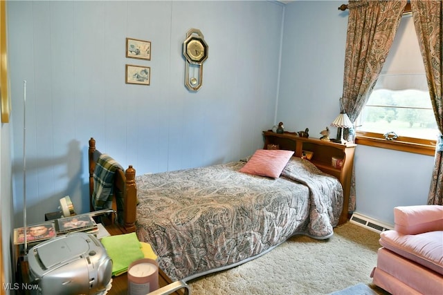 3787 Helsey Fusselman Rd, Southington, OH 44470 - bedroom with a baseboard radiator