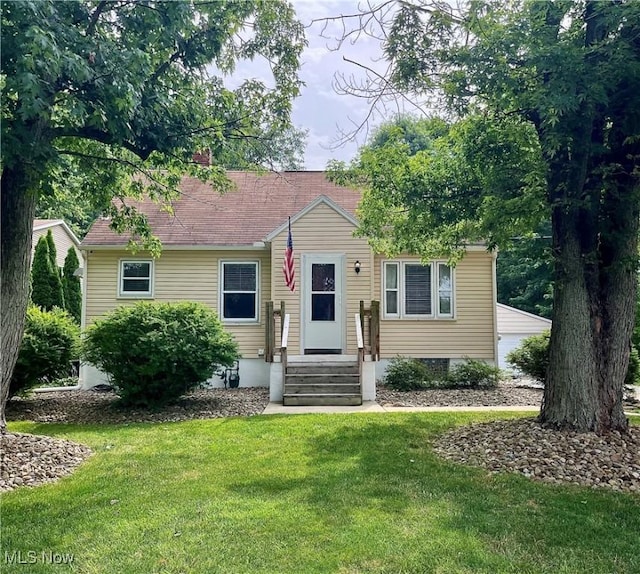 4575 Fishcreek Rd, Stow, OH 44224 - view of front facade featuring a front lawn