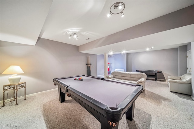 11275 Beechnut Ln, Chardon, OH 44024 - playroom featuring carpet floors and billiards table