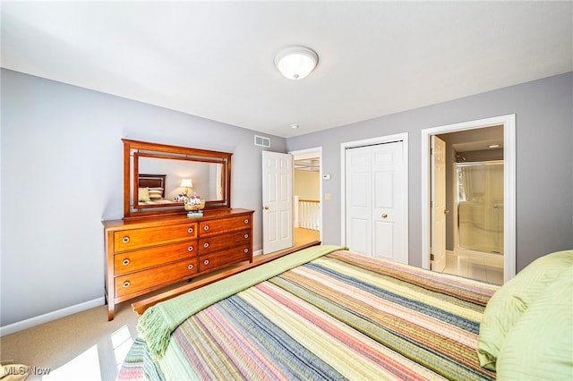 11275 Beechnut Ln, Chardon, OH 44024 - carpeted bedroom with a closet and ensuite bathroom