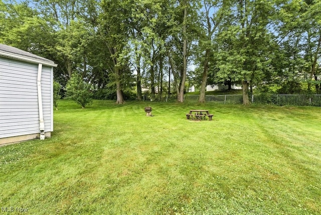 3692 Orchard St, Mogadore, OH 44260 - view of yard featuring view of wooded area