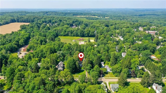 6735 Wakefield Rd, Hiram, OH 44234 - bird's eye view of a heavily wooded area