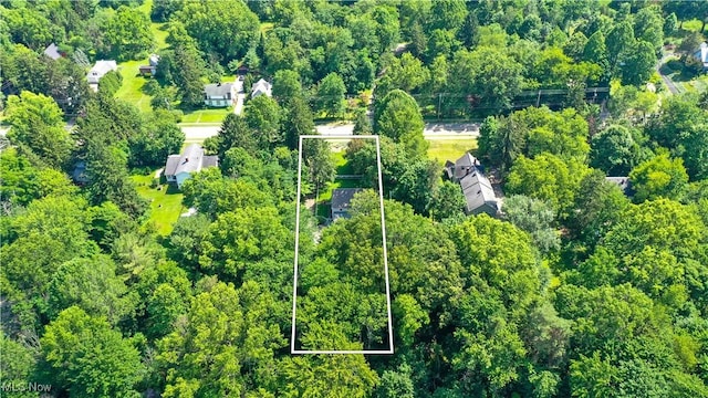6735 Wakefield Rd, Hiram, OH 44234 - aerial overview of property's location featuring property parcel outlined