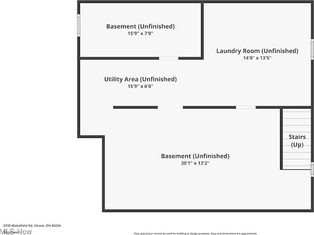 6735 Wakefield Rd, Hiram, OH 44234 - view of property floor plan