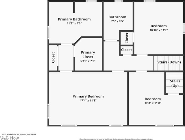 6735 Wakefield Rd, Hiram, OH 44234 - view of room layout