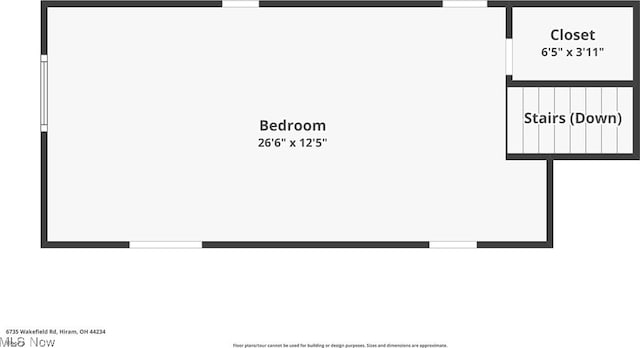 6735 Wakefield Rd, Hiram, OH 44234 - view of room layout
