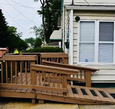 134 E Summit St, Alliance, OH 44601 - view of deck