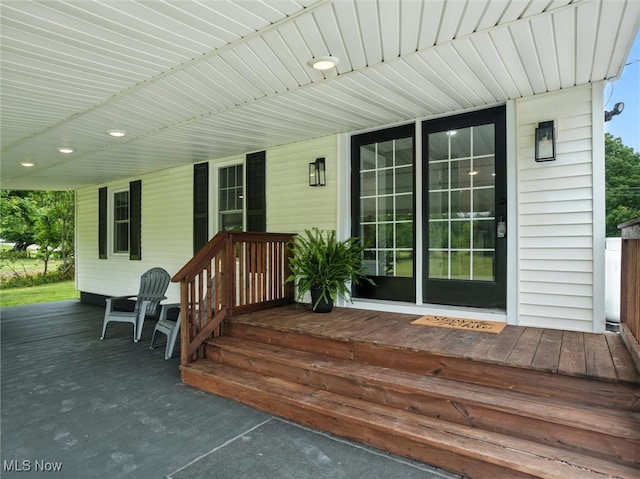 4930 S Ridge Rd W, Ashtabula, OH 44004 - view of wooden porch