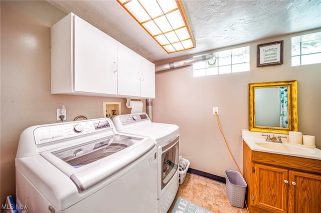 1743 Silver St, Wickliffe, OH 44092 - laundry room with cabinet space and washer and dryer