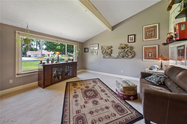 25171 Doe Dr, North Olmsted, OH 44070 - living area with carpet floors and baseboards