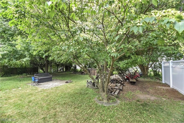 4480 W 224th St, Fairview Park, OH 44126 - view of yard with a patio area