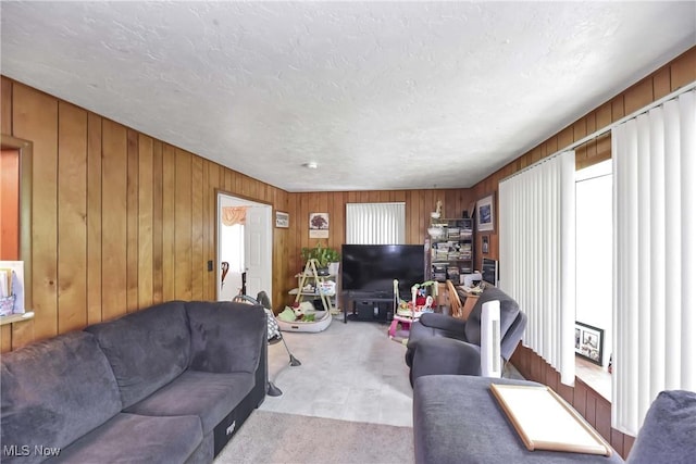 4480 W 224th St, Fairview Park, OH 44126 - living area featuring wooden walls