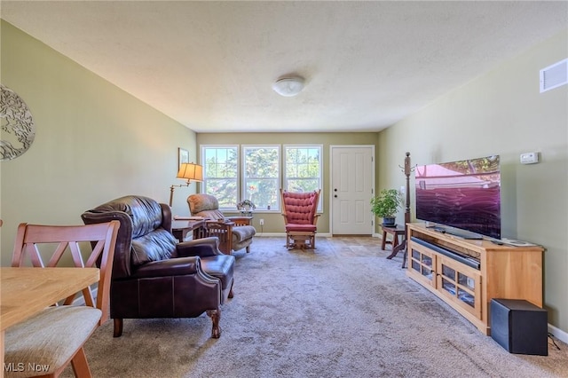 4959 Anderson Rd, Lyndhurst, OH 44124 - carpeted living room featuring baseboards