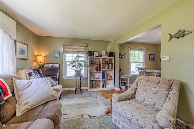 4959 Anderson Rd, Lyndhurst, OH 44124 - living room featuring baseboards