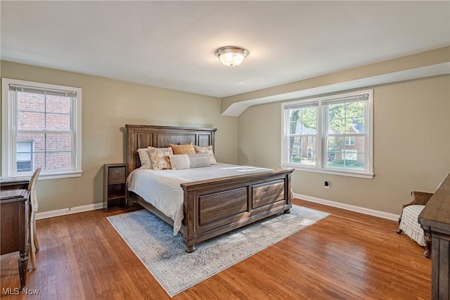 2383 Saybrook Rd, University Heights, OH 44118 - bedroom with wood finished floors and baseboards