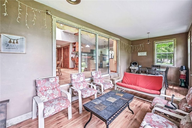 1173 Ridge Rd, Salem, OH 44460 - living room with wood finished floors and baseboards