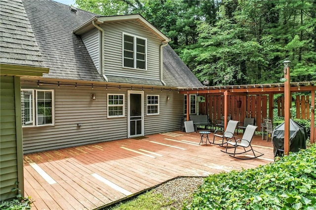 1173 Ridge Rd, Salem, OH 44460 - deck featuring grilling area