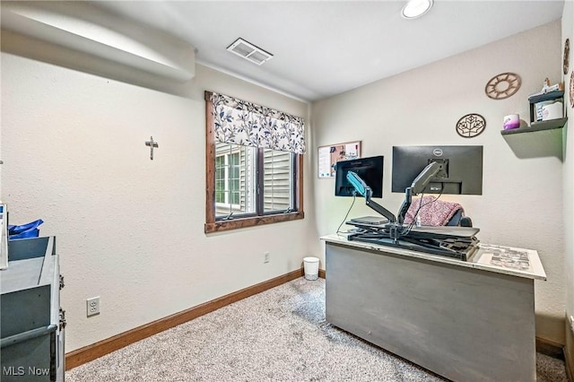 1173 Ridge Rd, Salem, OH 44460 - office featuring baseboards and carpet floors