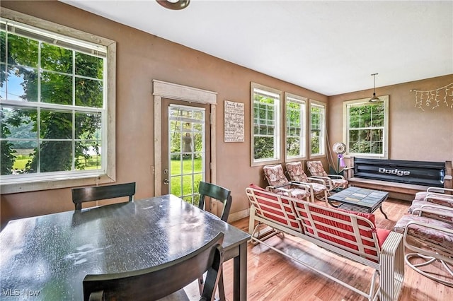 1173 Ridge Rd, Salem, OH 44460 - living area featuring wood finished floors and baseboards