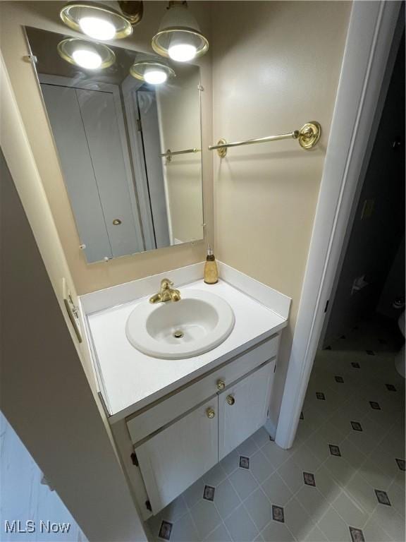 6466 Concord Rd Unit M4, Parma, OH 44134 - bathroom with vanity and tile patterned floors