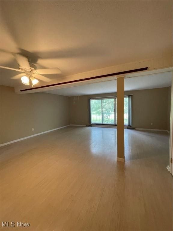 6466 Concord Rd Unit M4, Parma, OH 44134 - empty room featuring wood finished floors and a ceiling fan