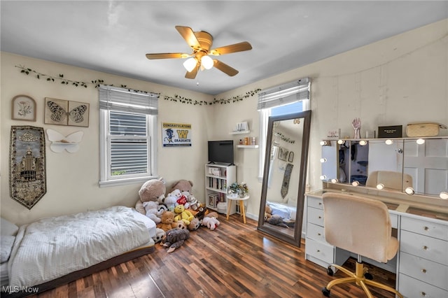 29100 Weber Ave, Wickliffe, OH 44092 - home office featuring ceiling fan and wood finished floors