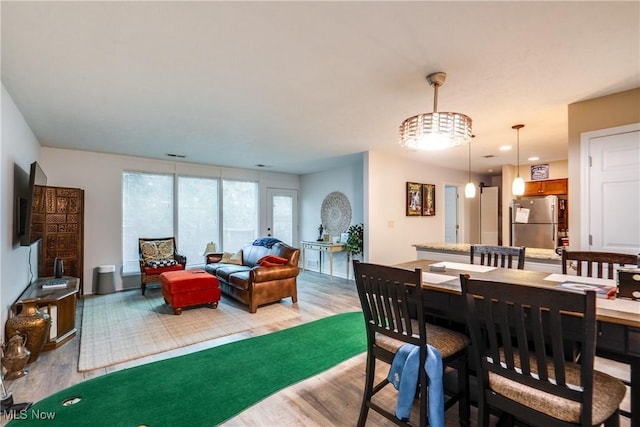 985 Canyon View Rd Unit 204C, Northfield, OH 44067 - dining room featuring light wood-type flooring