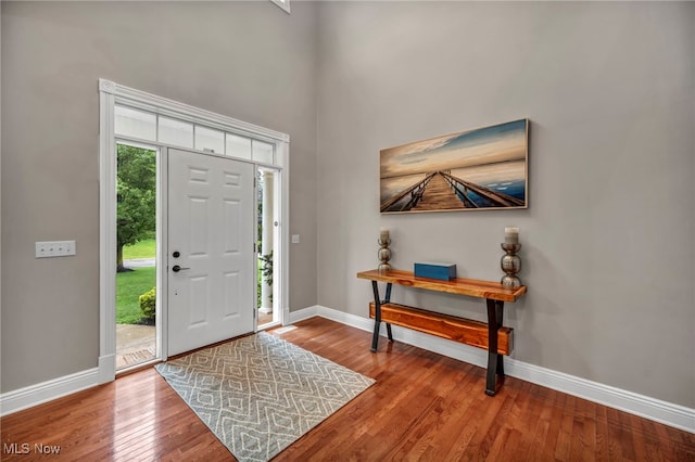7955 Forest Valley Ln, Concord, OH 44077 - entrance foyer featuring wood finished floors