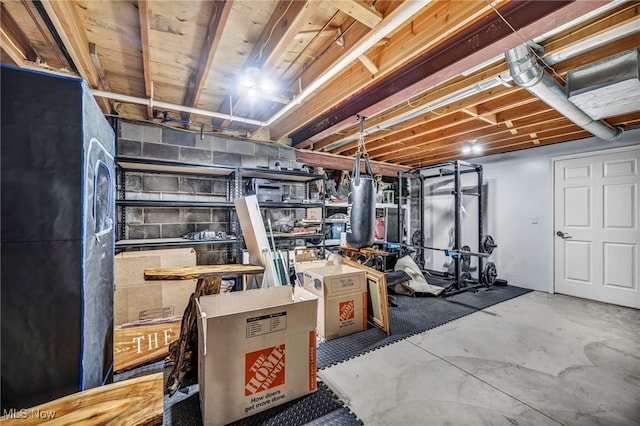 7955 Forest Valley Ln, Concord, OH 44077 - view of unfinished basement