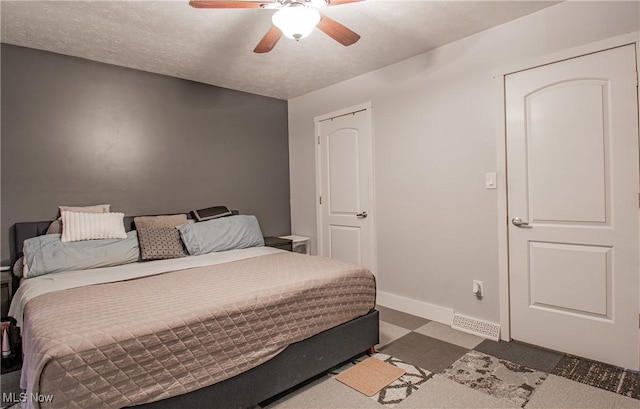 2262 Pine Top Ct Unit 31, Akron, OH 44319 - bedroom featuring tile patterned floors and a ceiling fan