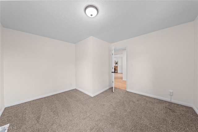 3695 S Hametown Rd, Norton, OH 44203 - spare room featuring carpet floors and a textured ceiling