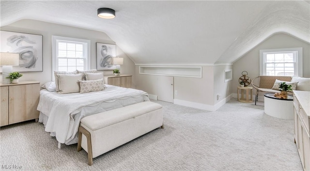 22100 Priday Ave, Euclid, OH 44123 - bedroom featuring vaulted ceiling and light colored carpet