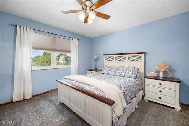 23730 Sawmill Bnd, Olmsted Falls, OH 44138 - carpeted bedroom featuring baseboards and ceiling fan