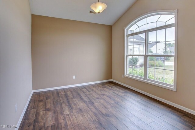 9111 Devonshire Dr, Olmsted Falls, OH 44138 - empty room with wood finished floors