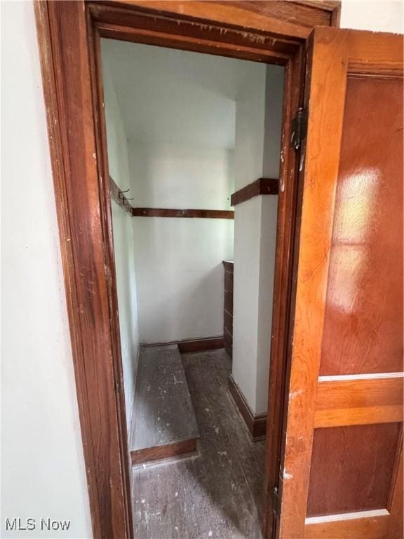 3038 E 130th St, Cleveland, OH 44120 - hall featuring wood finished floors and baseboards