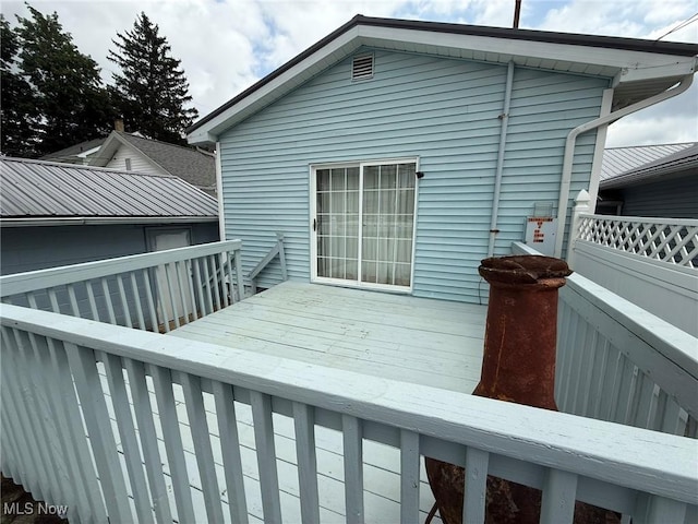 1208 3rd St NW, New Philadelphia, OH 44663 - view of wooden terrace