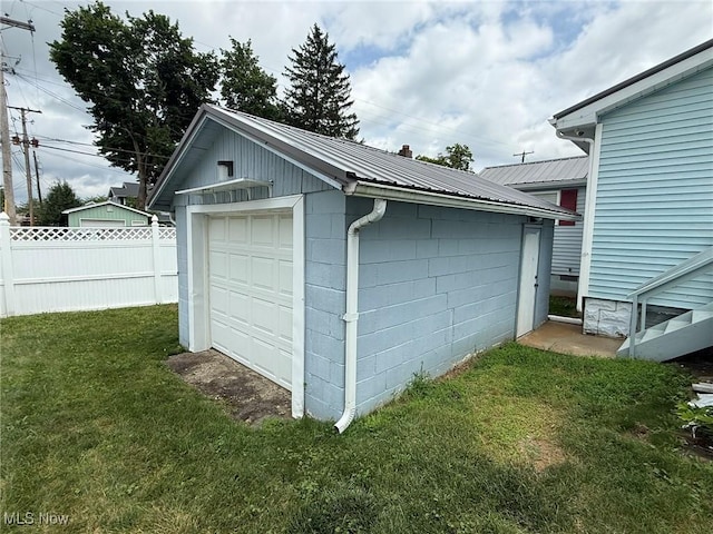 1208 3rd St NW, New Philadelphia, OH 44663 - view of detached garage