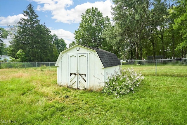 1433 Raleigh Blvd, Copley, OH 44321 - view of shed featuring a fenced backyard