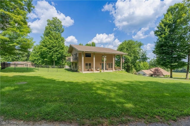 7716 N Ridge Pl, Lisbon, OH 44432 - back of property featuring a patio area