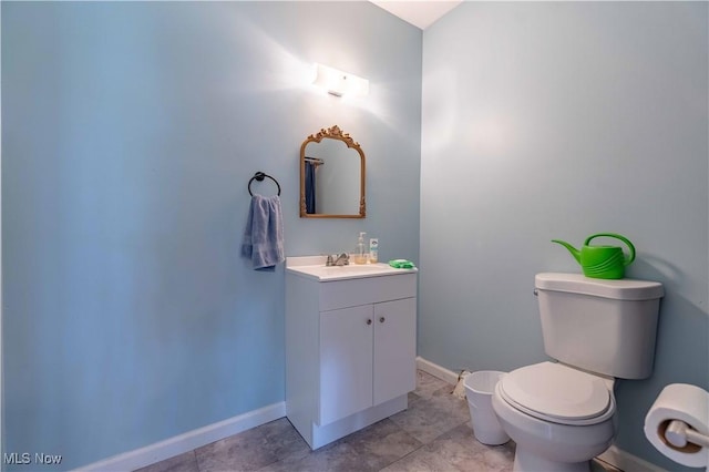 7716 N Ridge Pl, Lisbon, OH 44432 - half bath featuring vanity and toilet