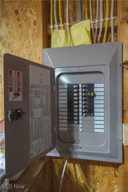 7716 N Ridge Pl, Lisbon, OH 44432 - utility room featuring electric panel