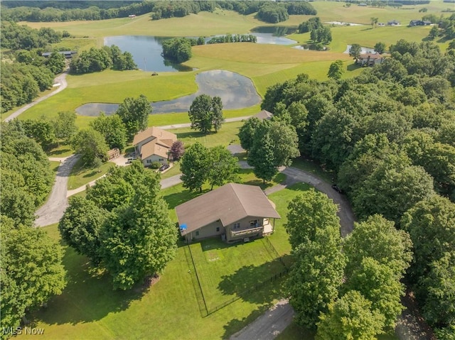 7716 N Ridge Pl, Lisbon, OH 44432 - drone / aerial view of a nearby body of water