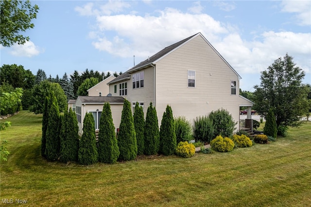 464 Marfa Cir, Copley, OH 44321 - view of property exterior featuring a yard