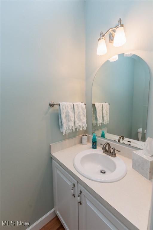 23450 Wainwright Ter, Olmsted Falls, OH 44138 - bathroom with vanity and toilet