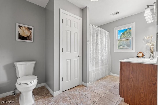 1103 Greenmont Cir, Vienna, WV 26105 - bathroom featuring vanity, tile patterned floors, and curtained shower