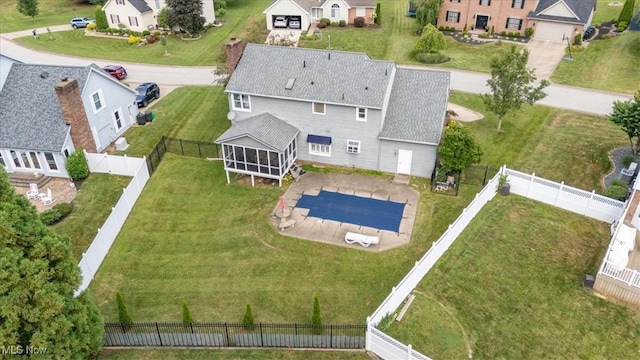 1103 Greenmont Cir, Vienna, WV 26105 - aerial view of residential area
